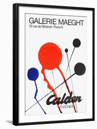 Expo Fleches-Alexander Calder-Framed Collectable Print