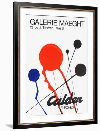 Expo Fleches-Alexander Calder-Framed Collectable Print