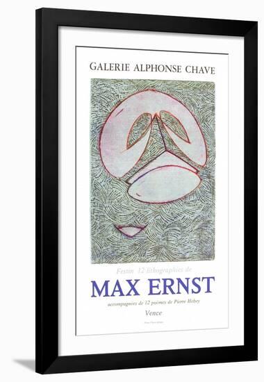 Expo Galerie Alphonse Chave 2-Max Ernst-Framed Collectable Print