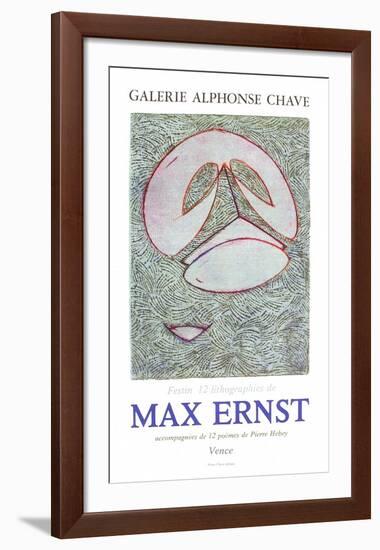 Expo Galerie Alphonse Chave 2-Max Ernst-Framed Collectable Print