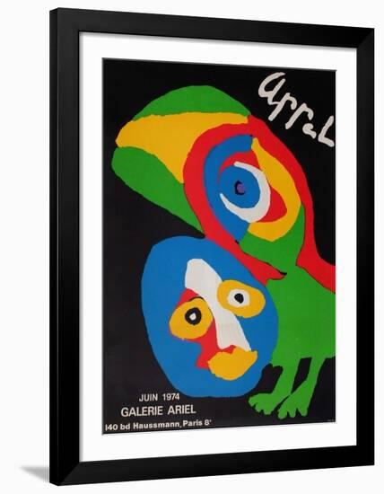 Expo Galerie Ariel-Karel Appel-Framed Collectable Print