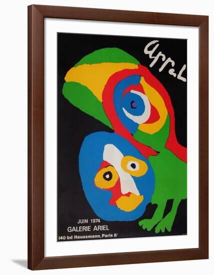 Expo Galerie Ariel-Karel Appel-Framed Collectable Print