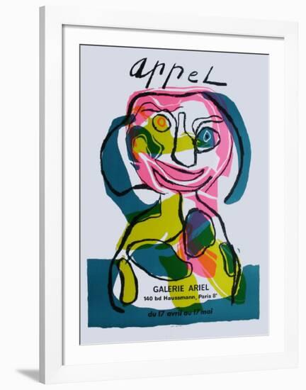 Expo Galerie Ariel-Karel Appel-Framed Collectable Print