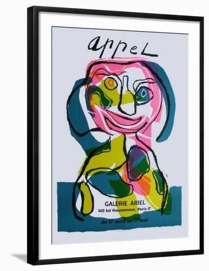 Expo Galerie Ariel-Karel Appel-Framed Collectable Print