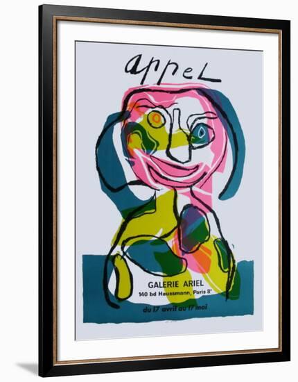 Expo Galerie Ariel-Karel Appel-Framed Collectable Print