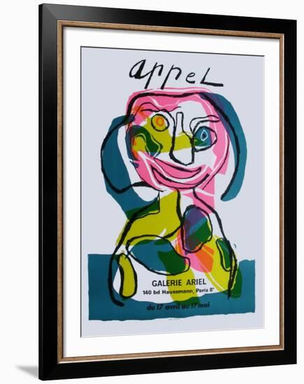 Expo Galerie Ariel-Karel Appel-Framed Collectable Print