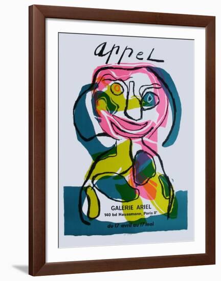 Expo Galerie Ariel-Karel Appel-Framed Collectable Print