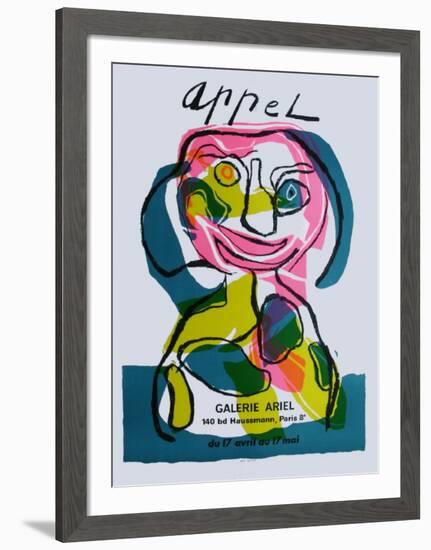 Expo Galerie Ariel-Karel Appel-Framed Collectable Print