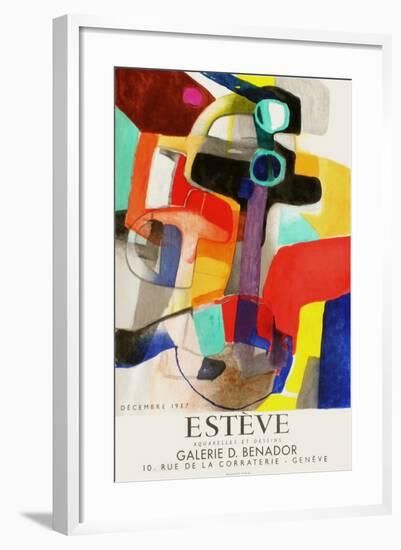 Expo Galerie Benador-Maurice Esteve-Framed Premium Edition