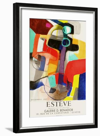 Expo Galerie Benador-Maurice Esteve-Framed Premium Edition