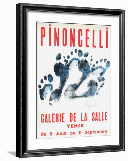 Expo Galerie de la Salle Vence 1-Pierre Pinoncelli-Framed Limited Edition