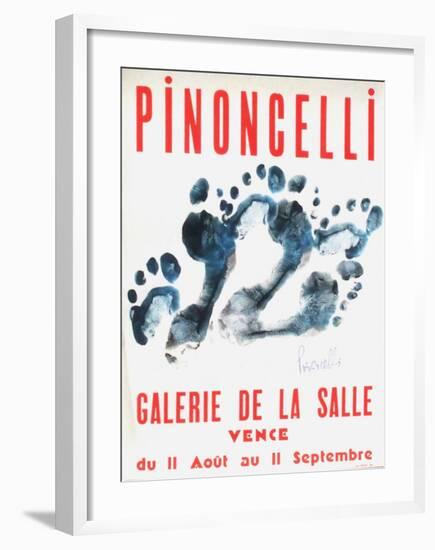 Expo Galerie de la Salle Vence 1-Pierre Pinoncelli-Framed Limited Edition