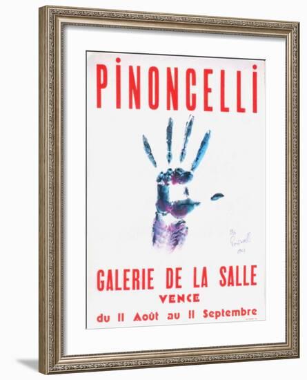 Expo Galerie de la Salle Vence 2-Pierre Pinoncelli-Framed Limited Edition