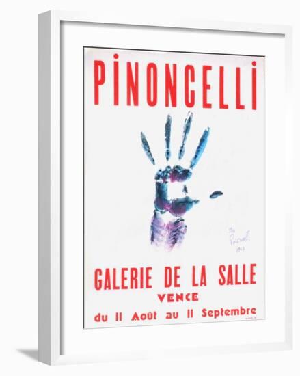 Expo Galerie de la Salle Vence 2-Pierre Pinoncelli-Framed Limited Edition