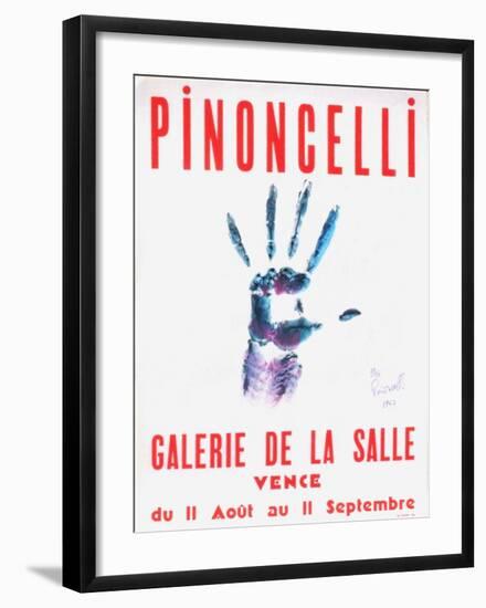 Expo Galerie de la Salle Vence 2-Pierre Pinoncelli-Framed Limited Edition