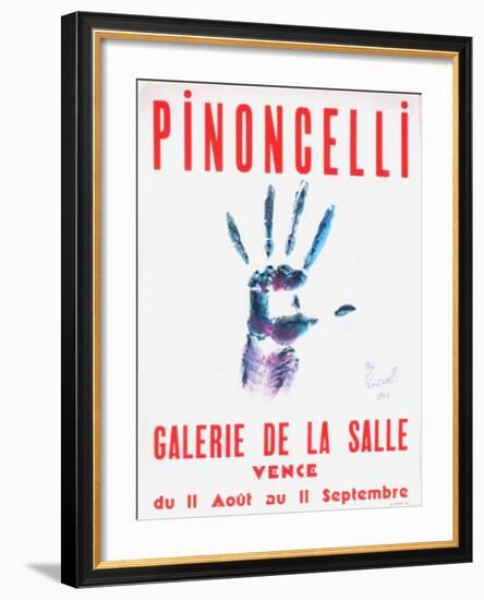 Expo Galerie de la Salle Vence 2-Pierre Pinoncelli-Framed Limited Edition