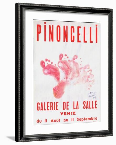 Expo Galerie de la Salle Vence 3-Pierre Pinoncelli-Framed Limited Edition