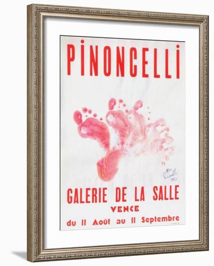 Expo Galerie de la Salle Vence 3-Pierre Pinoncelli-Framed Limited Edition