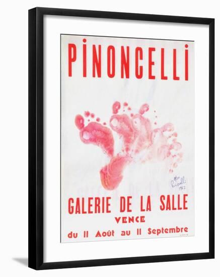 Expo Galerie de la Salle Vence 3-Pierre Pinoncelli-Framed Limited Edition