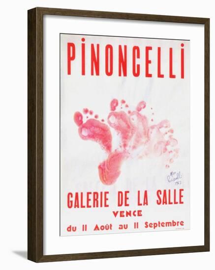 Expo Galerie de la Salle Vence 3-Pierre Pinoncelli-Framed Limited Edition