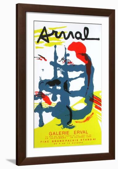 Expo Galerie Erval-François Arnal-Framed Collectable Print