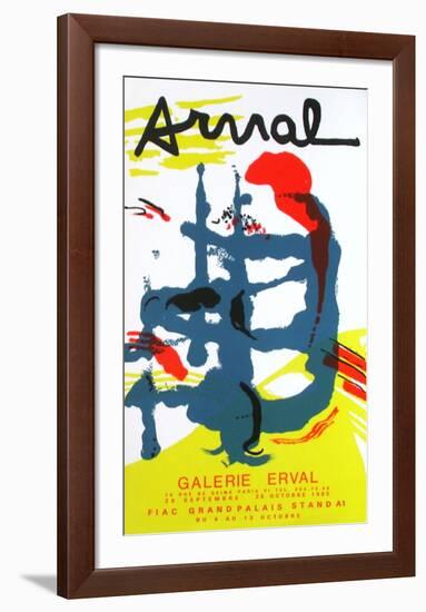 Expo Galerie Erval-François Arnal-Framed Collectable Print