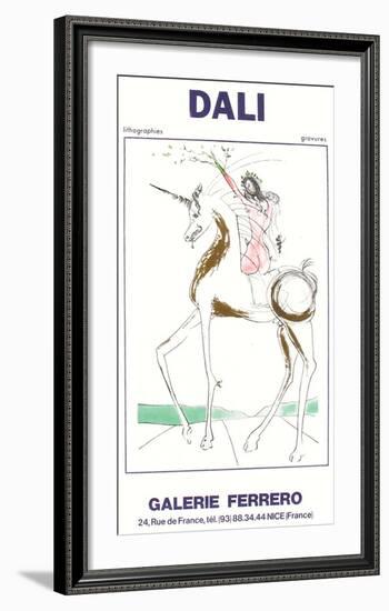 Expo Galerie Ferrero 2-Salvador Dalí-Framed Art Print