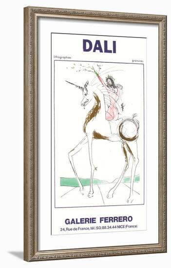 Expo Galerie Ferrero 2-Salvador Dalí-Framed Art Print