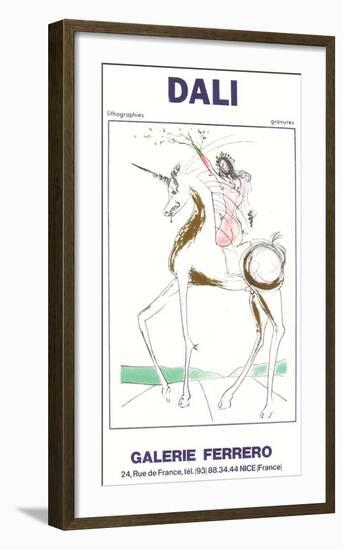 Expo Galerie Ferrero 2-Salvador Dalí-Framed Art Print