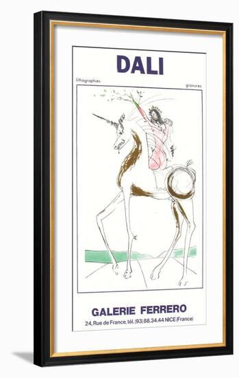 Expo Galerie Ferrero 2-Salvador Dalí-Framed Art Print