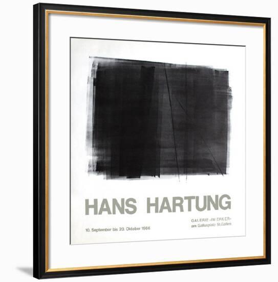 Expo Galerie Im Ecker-Hans Hartung-Framed Premium Edition