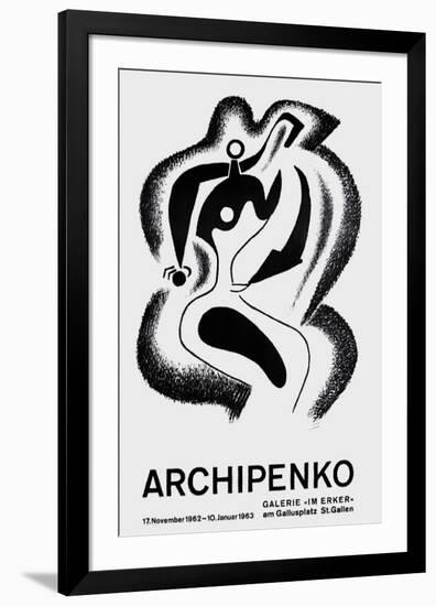 Expo Galerie Im Ecker-Alexander Archipenko-Framed Premium Edition