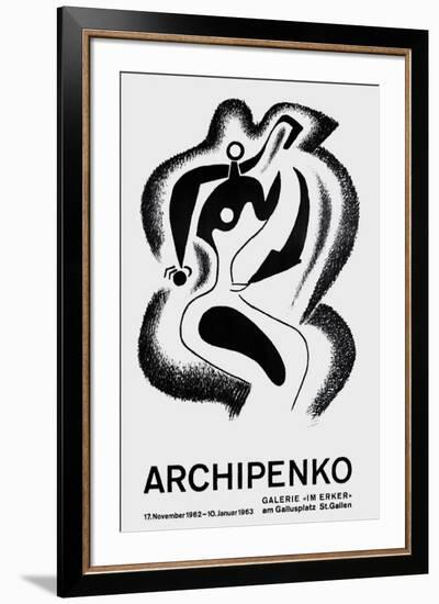 Expo Galerie Im Ecker-Alexander Archipenko-Framed Premium Edition