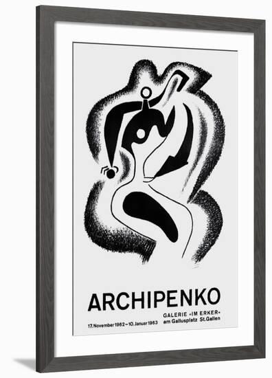 Expo Galerie Im Ecker-Alexander Archipenko-Framed Premium Edition