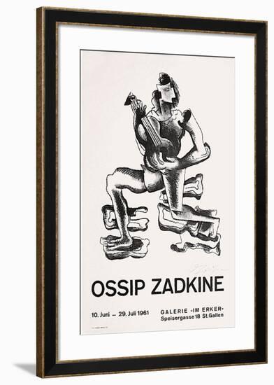 Expo Galerie Im Erker-Ossip Zadkine-Framed Premium Edition