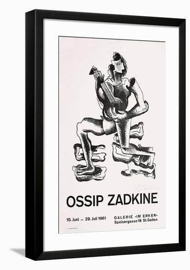 Expo Galerie Im Erker-Ossip Zadkine-Framed Premium Edition