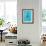 Expo Galerie Jacques Damase-David Hockney-Framed Art Print displayed on a wall