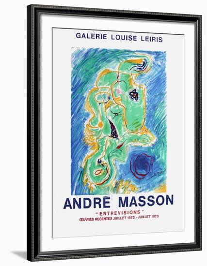 Expo Galerie Louise Leiris-André Masson-Framed Collectable Print