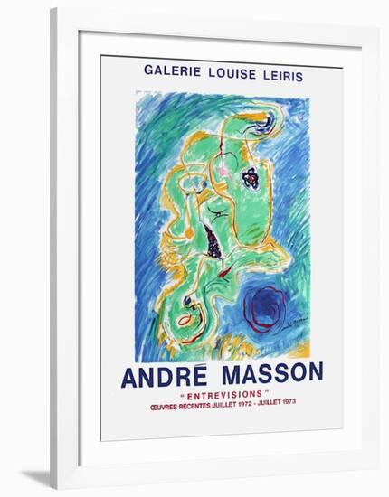 Expo Galerie Louise Leiris-André Masson-Framed Collectable Print