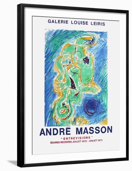 Expo Galerie Louise Leiris-André Masson-Framed Collectable Print