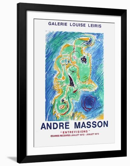 Expo Galerie Louise Leiris-André Masson-Framed Collectable Print