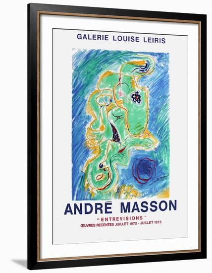 Expo Galerie Louise Leiris-André Masson-Framed Collectable Print