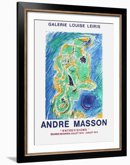 Expo Galerie Louise Leiris-André Masson-Framed Collectable Print