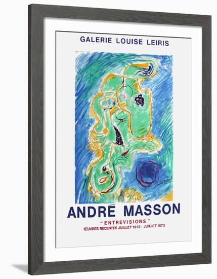 Expo Galerie Louise Leiris-André Masson-Framed Collectable Print