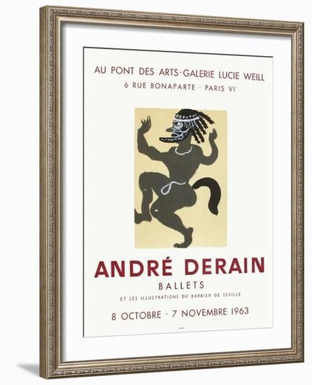 Expo Galerie Lucie Weill-André Derain-Framed Collectable Print