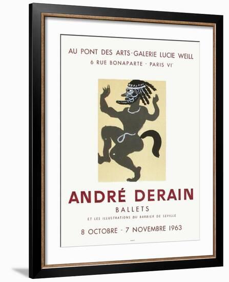 Expo Galerie Lucie Weill-André Derain-Framed Collectable Print