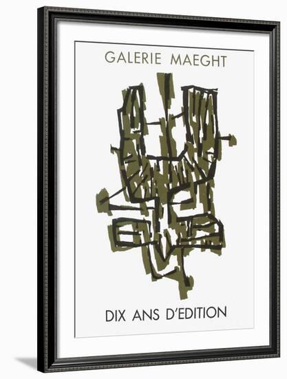 Expo Galerie Maeght 56-Raoul Ubac-Framed Collectable Print