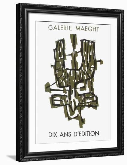 Expo Galerie Maeght 56-Raoul Ubac-Framed Collectable Print