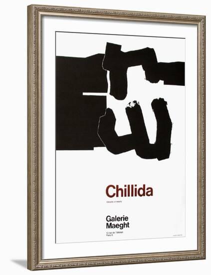 Expo Galerie Maeght 70-Eduardo Chillida-Framed Collectable Print