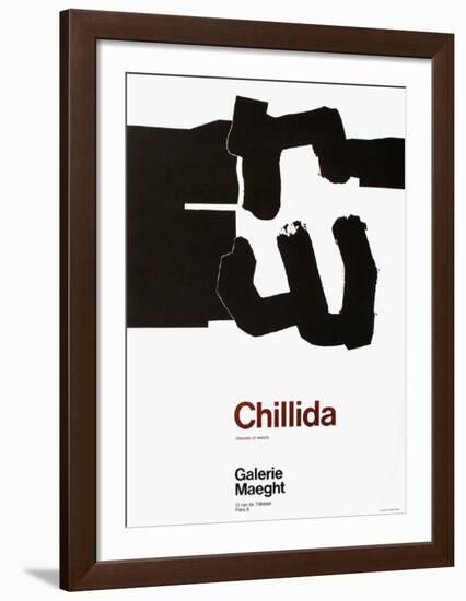 Expo Galerie Maeght 70-Eduardo Chillida-Framed Collectable Print